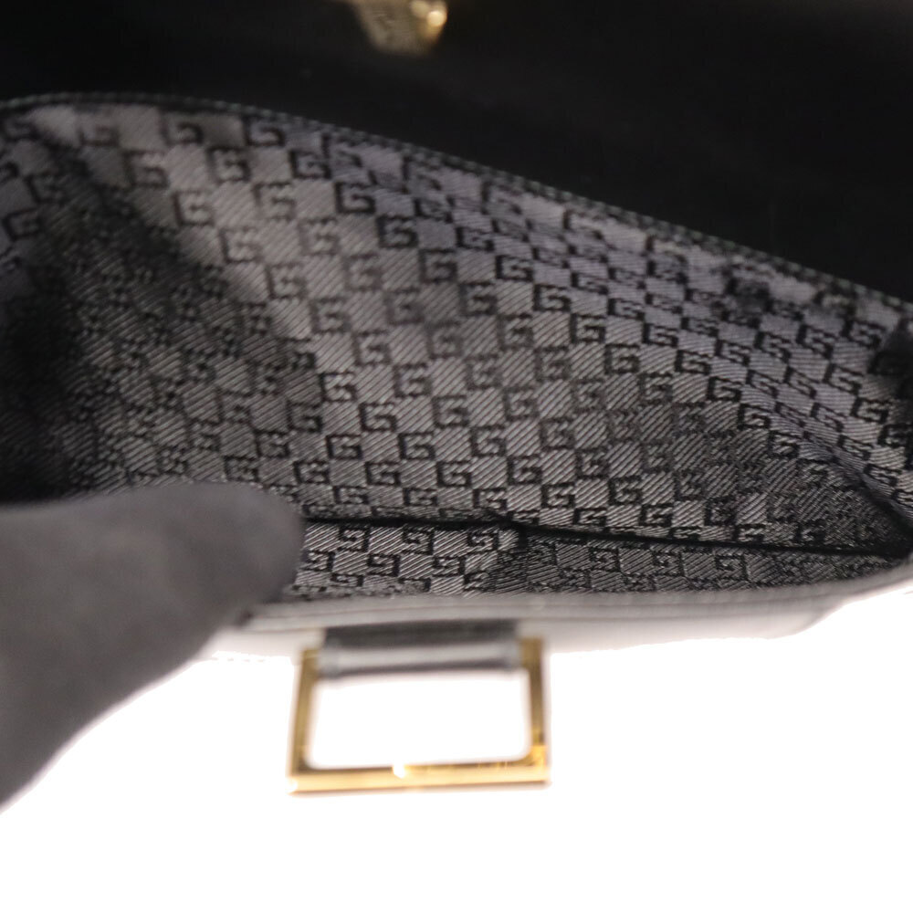 Gucci Jackie Handbag Leather Black